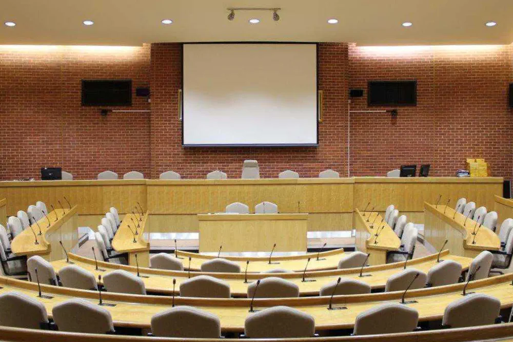 AV Council Chamber Display Screen
