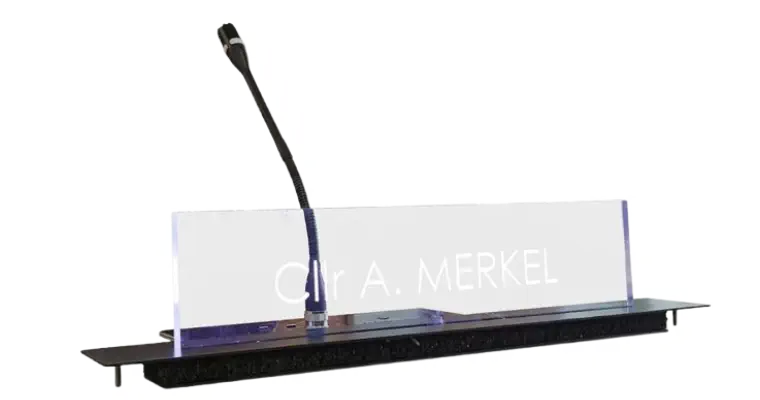 HP Prod Conference Speaker Digital Nameplate