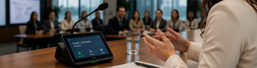 Wireless Conference Microphones
